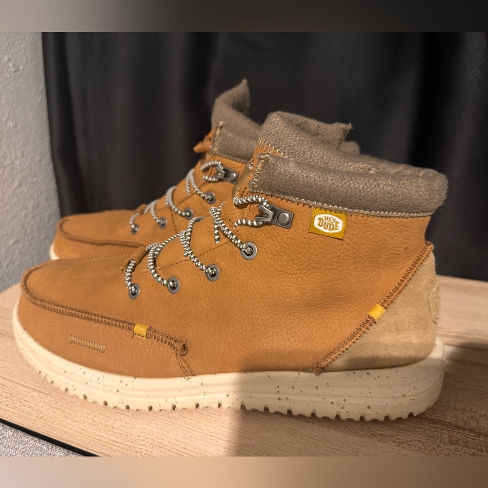 HEY DUDES MENS BRADLEY SNEAKER LACE-UP BOOT